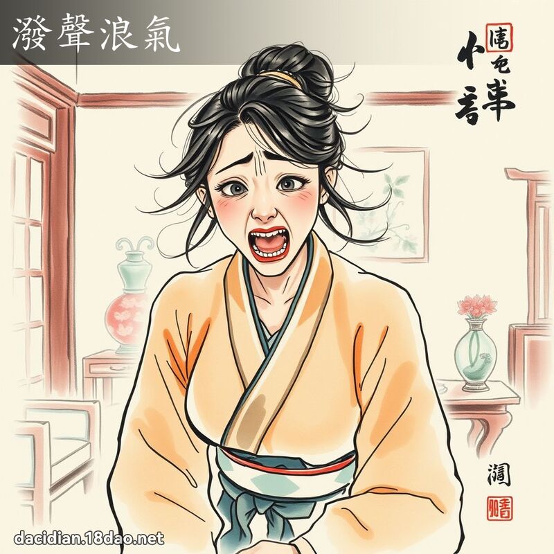 泼声浪气 配图