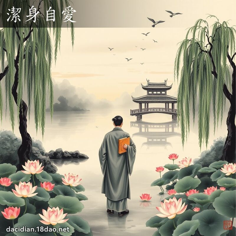 洁身自爱 配图