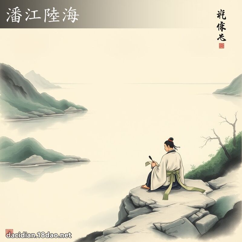 潘江陆海 配图