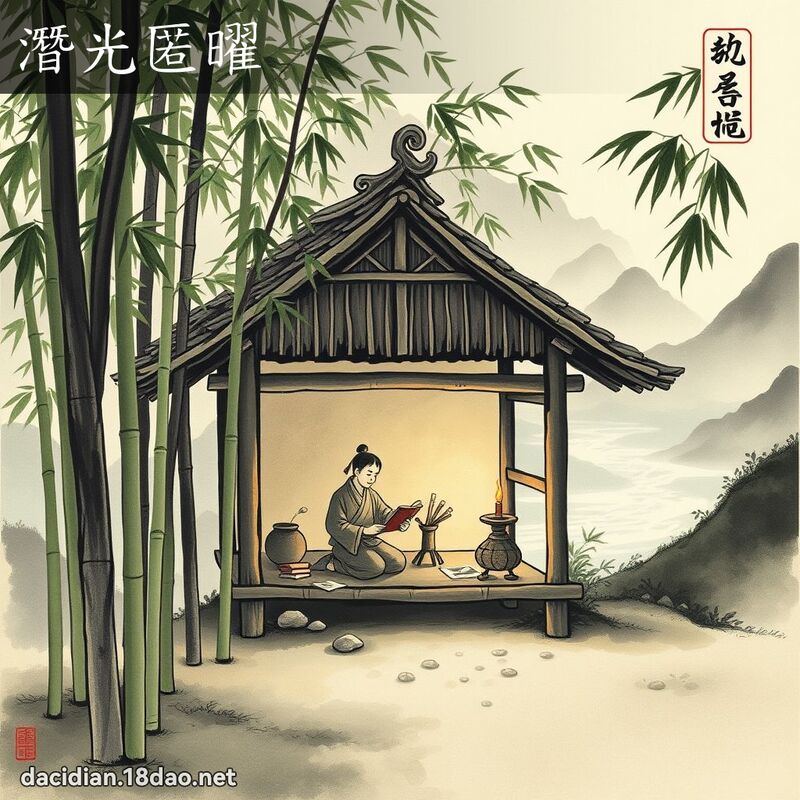 潜光匿曜 配图