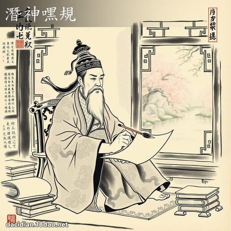 潜神嘿规 配图