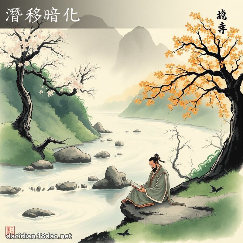潜移暗化 配图