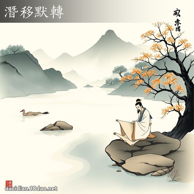潜移默转 配图