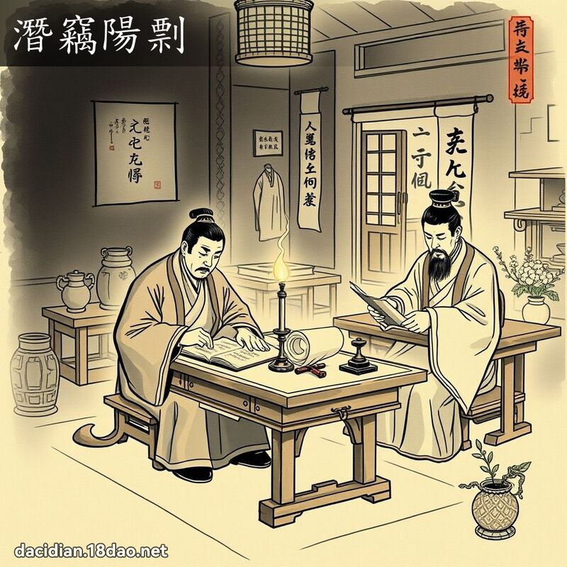 潜窃阳剽 配图