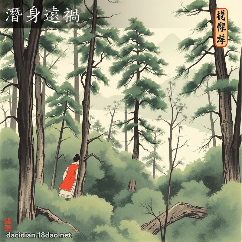 潜身远祸 配图