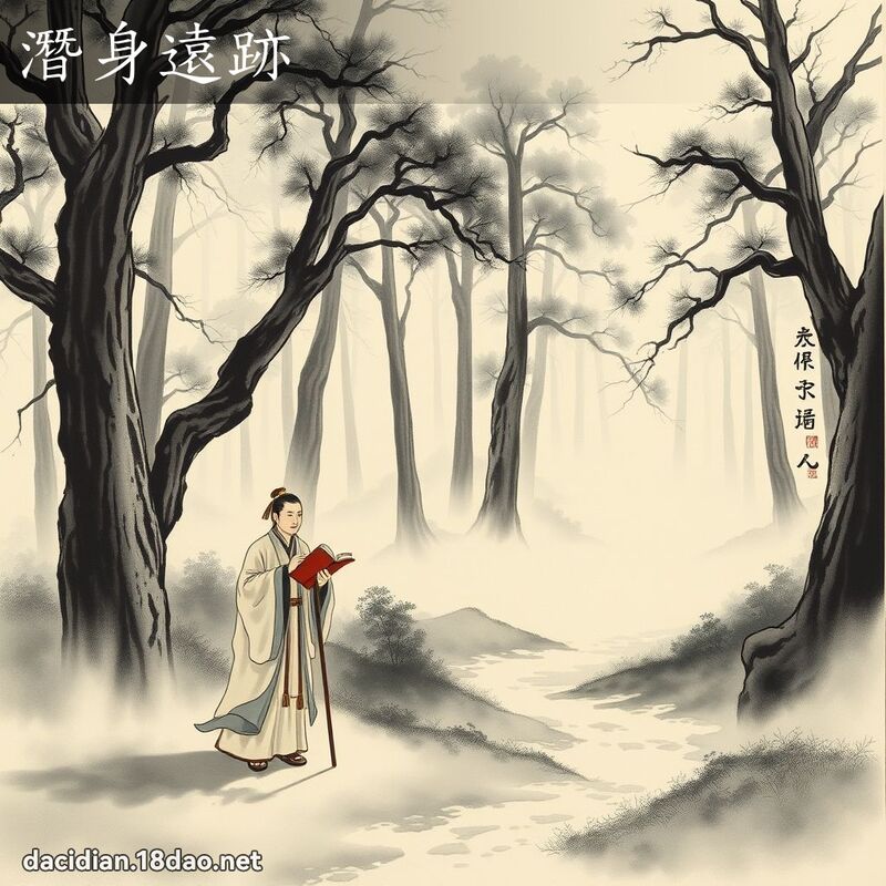 潜身远跡 配图