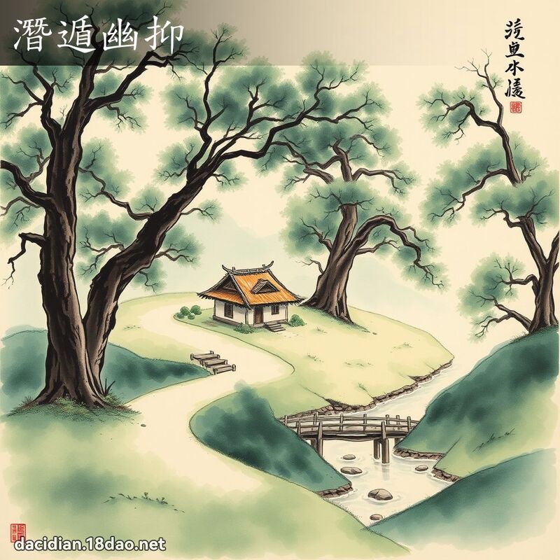 潜遁幽抑 配图