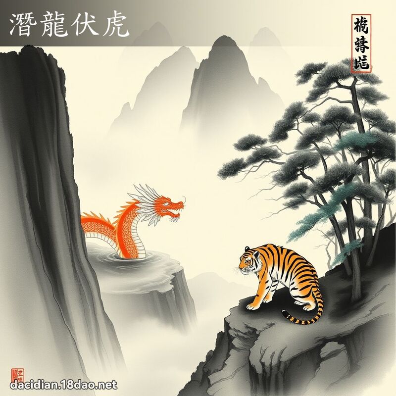 潜龙伏虎 配图