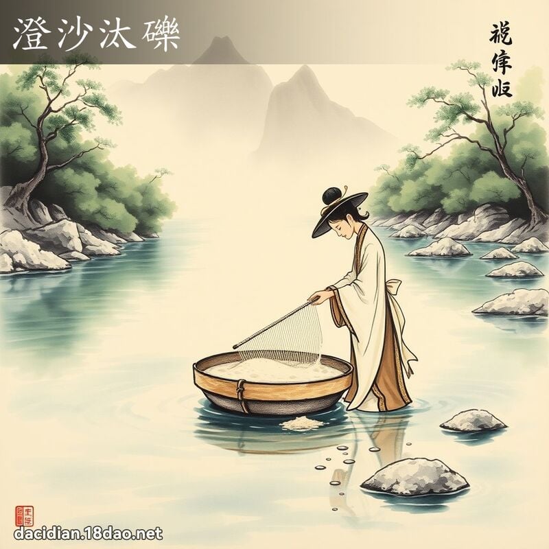 澄沙汰砾 配图