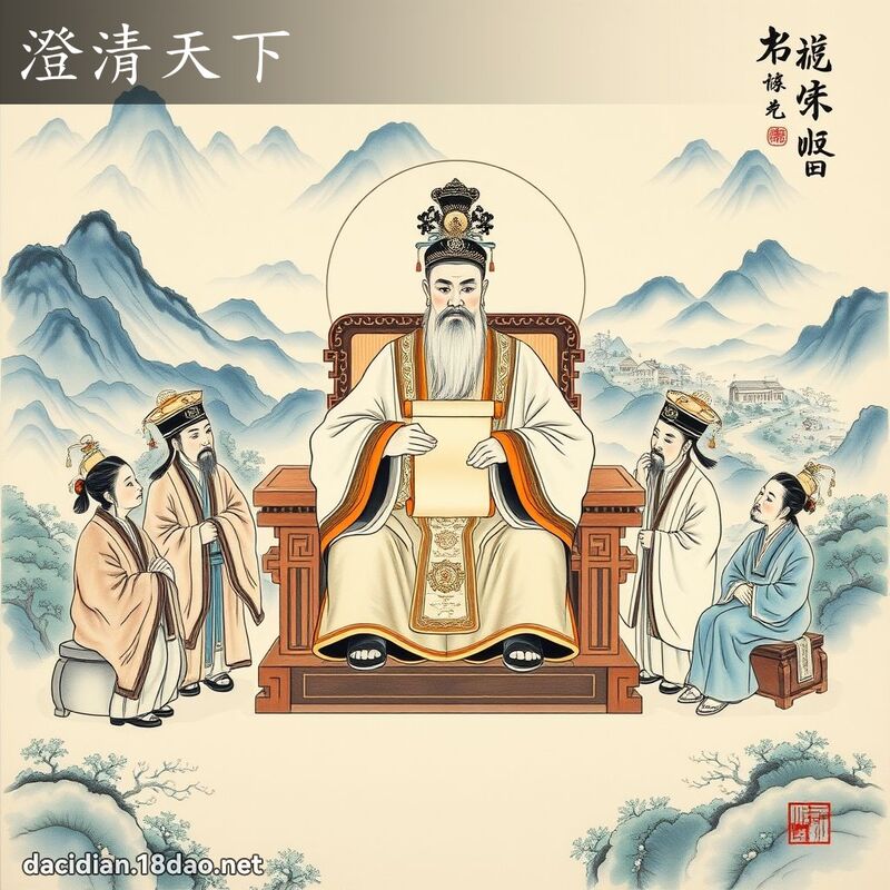 澄清天下 配图