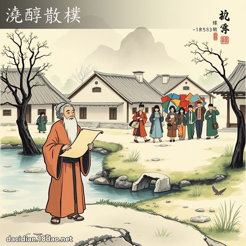 浇醇散朴 配图