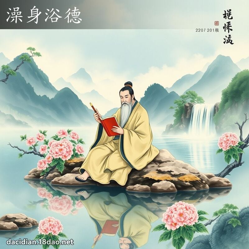 澡身浴德 配图
