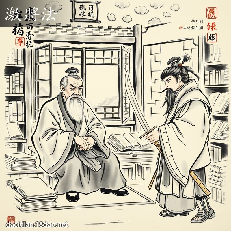 激將法 配图