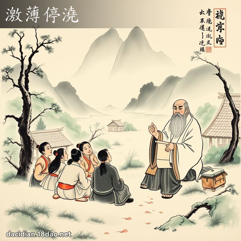 激薄停浇 配图