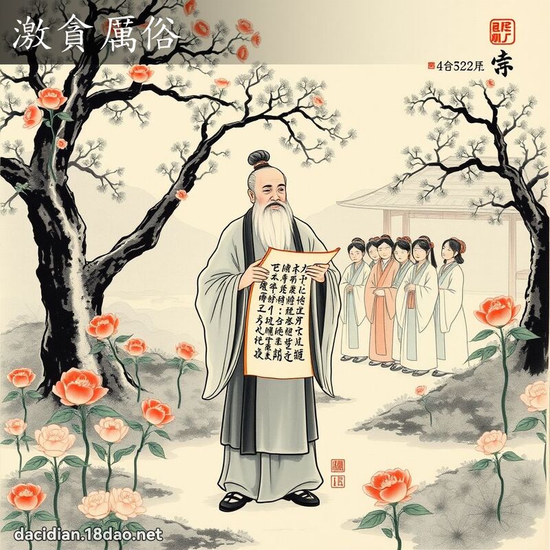 激贪厉俗 配图