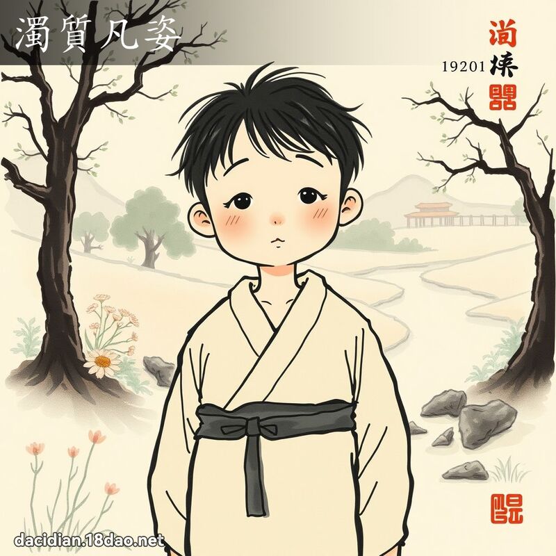 浊质凡姿 配图