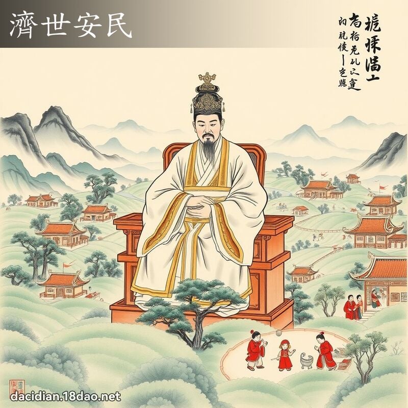 济世安民 配图