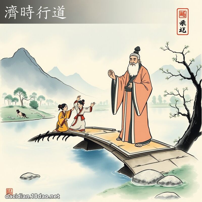 济时行道 配图