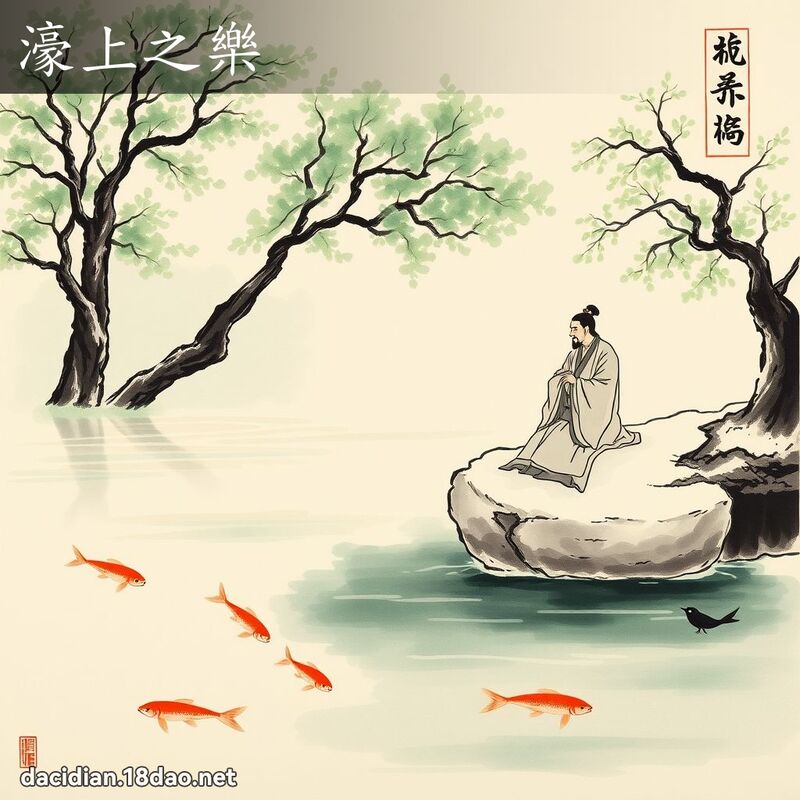 濠上之乐 配图