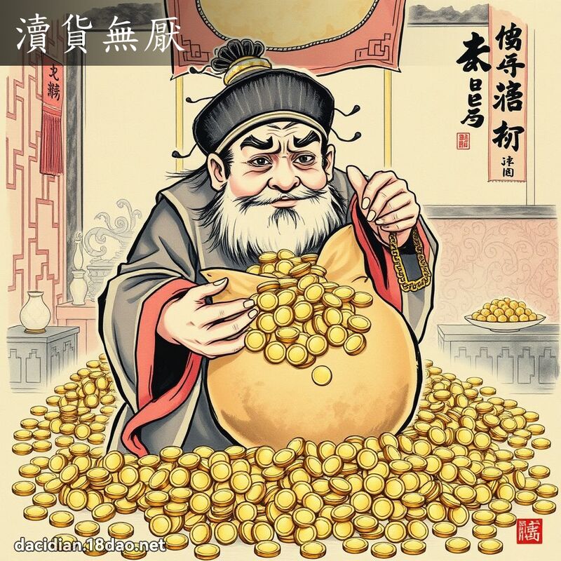 瀆货无厌 配图