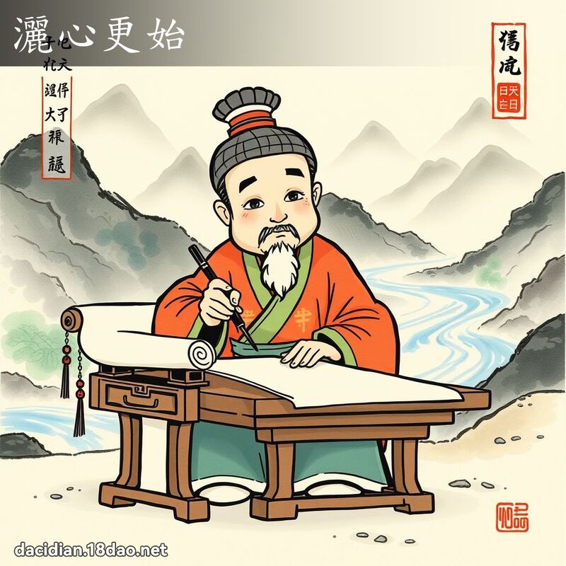 灑心更始 配图