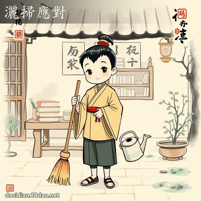 灑掃應對 配图