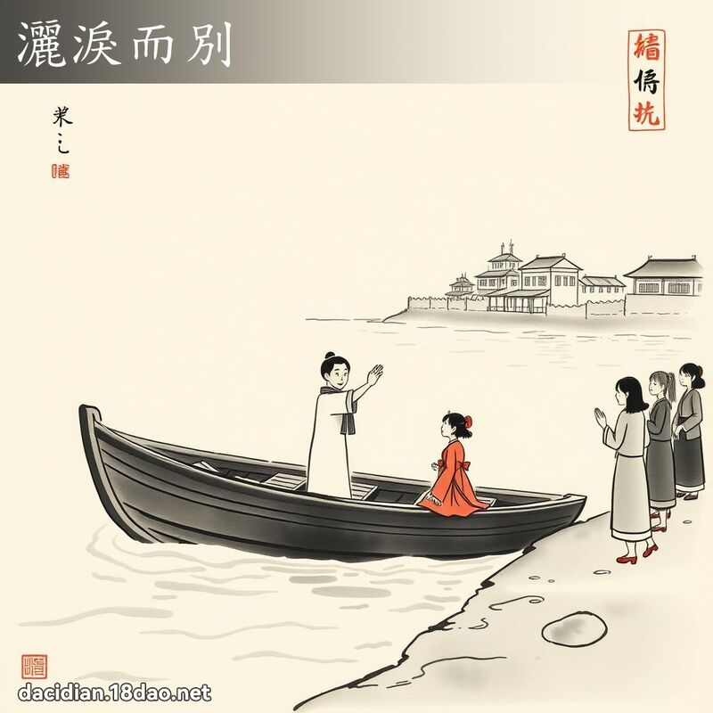 灑淚而別 配图