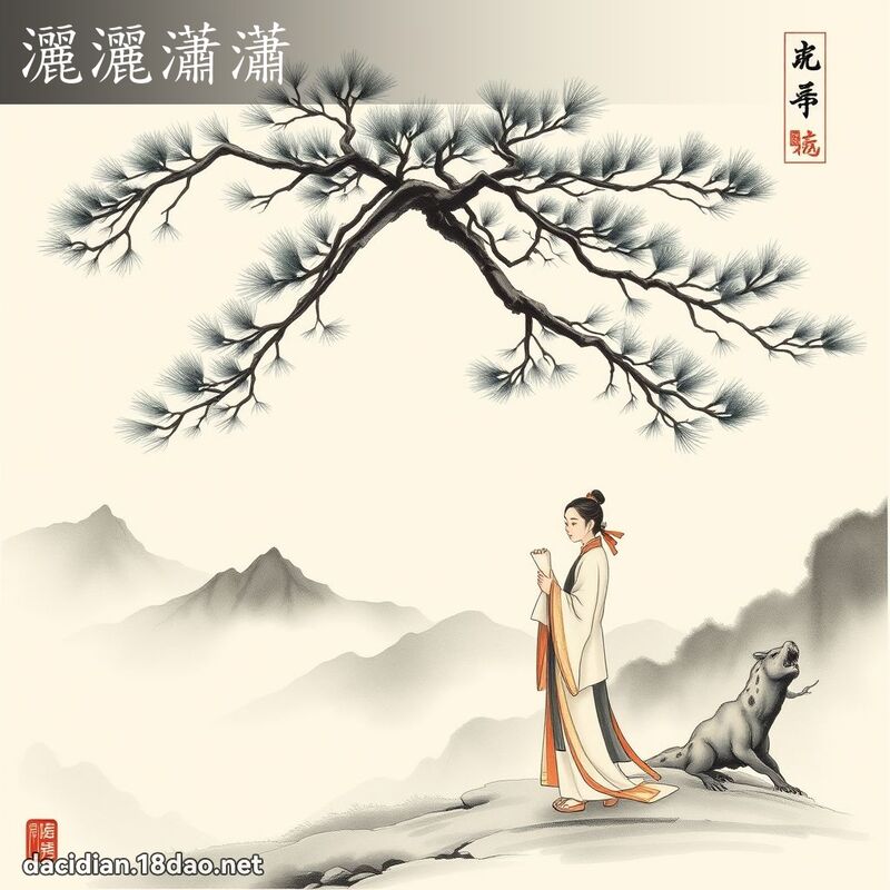 灑灑瀟瀟 配图