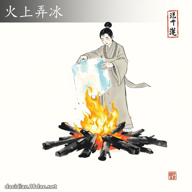 火上弄冰 配图
