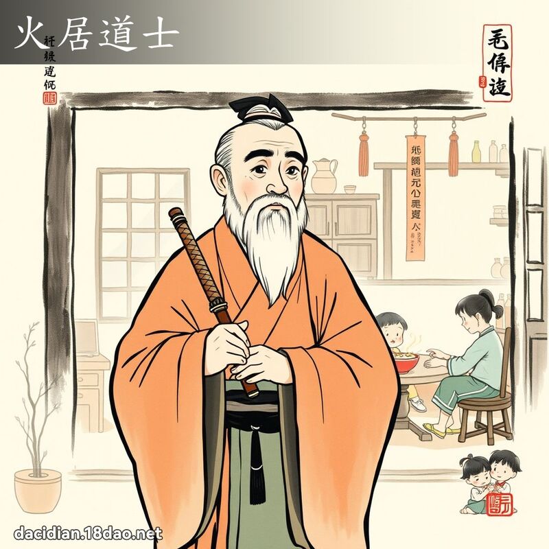 火居道士 配图