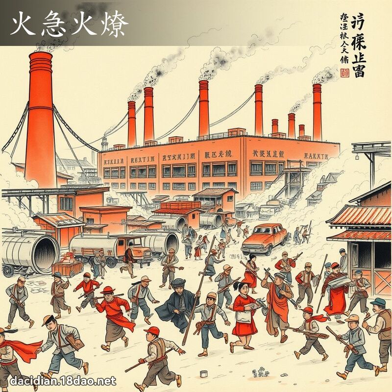 火急火燎 配图