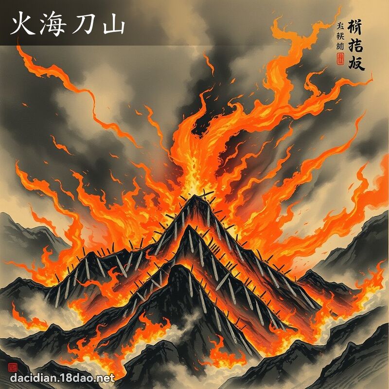火海刀山 配图