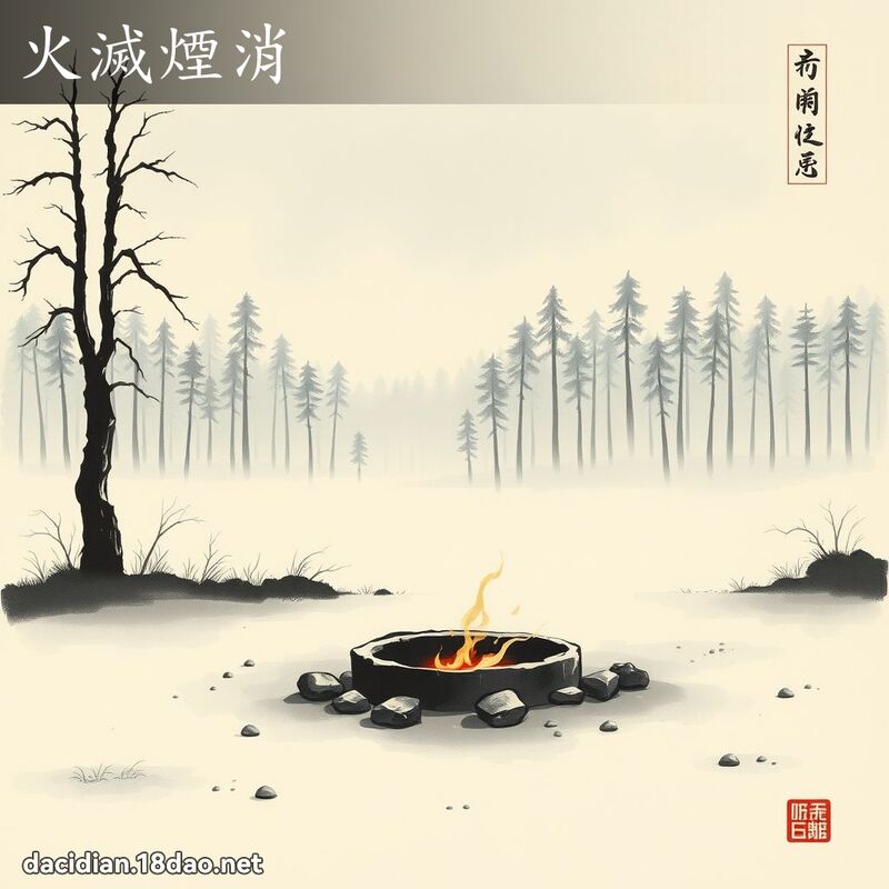 火滅煙消 配图