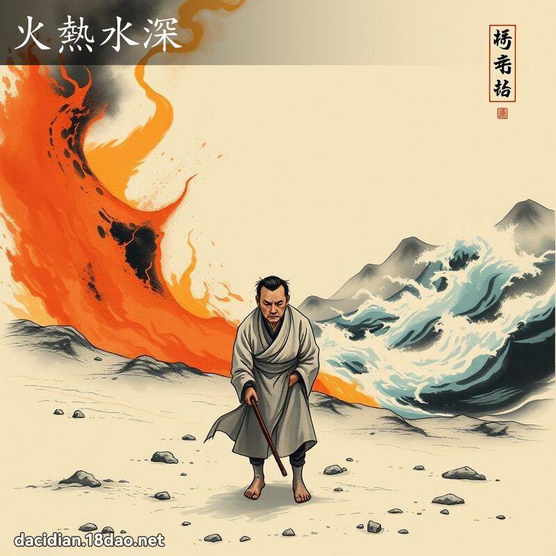 火熱水深 配图