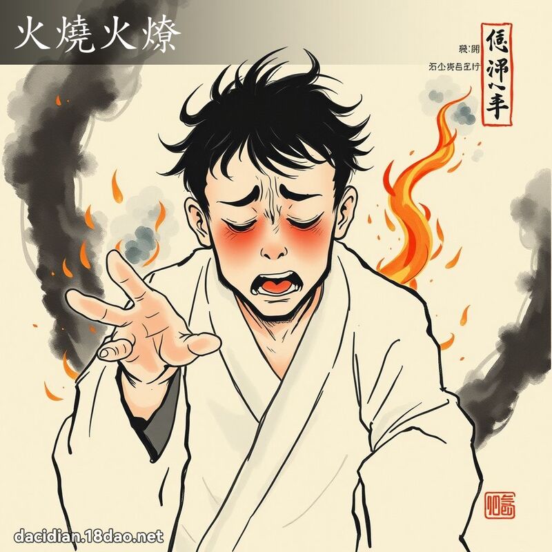 火燒火燎 配图