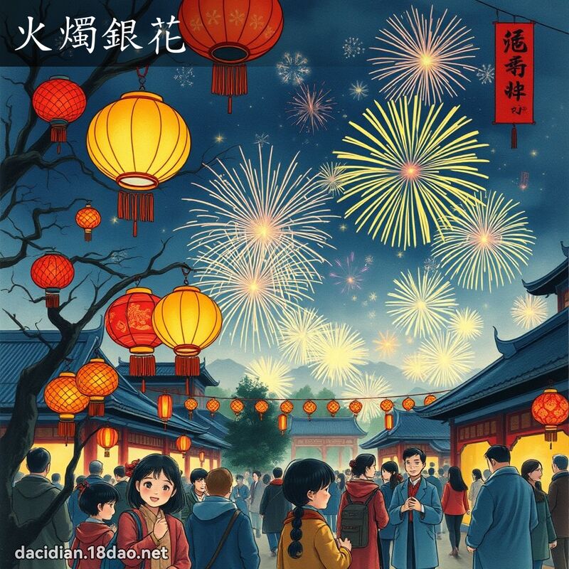 火燭銀花 配图