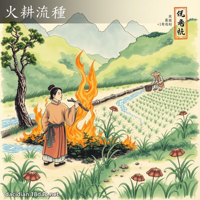 火耕流種 配图