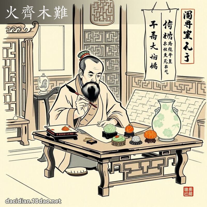 火齊木難 配图
