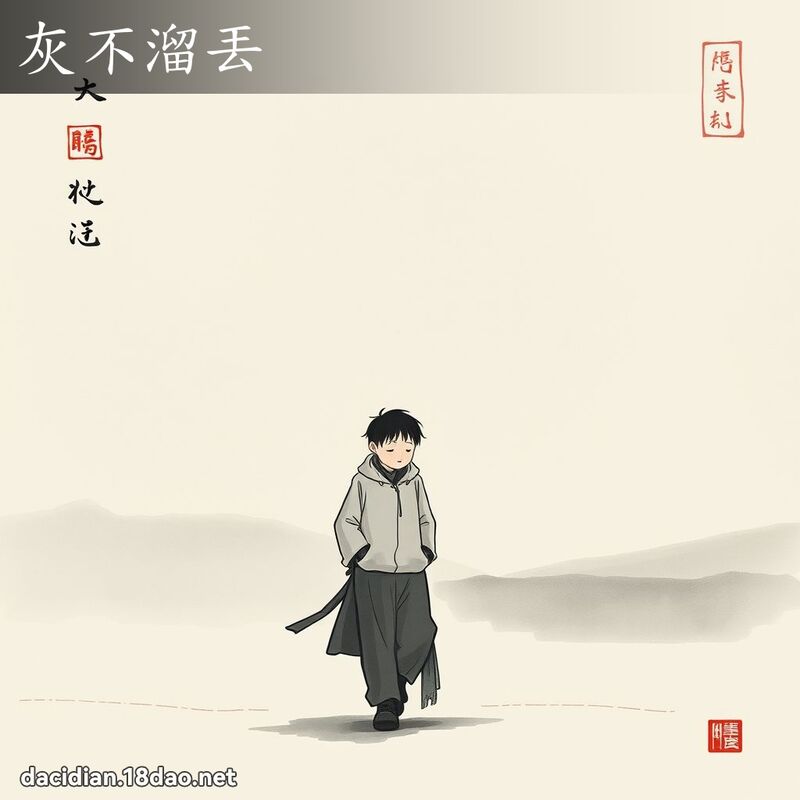 灰不溜丟 配图