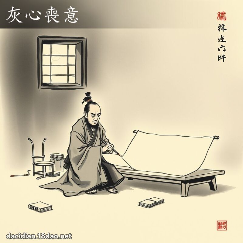 灰心喪意 配图