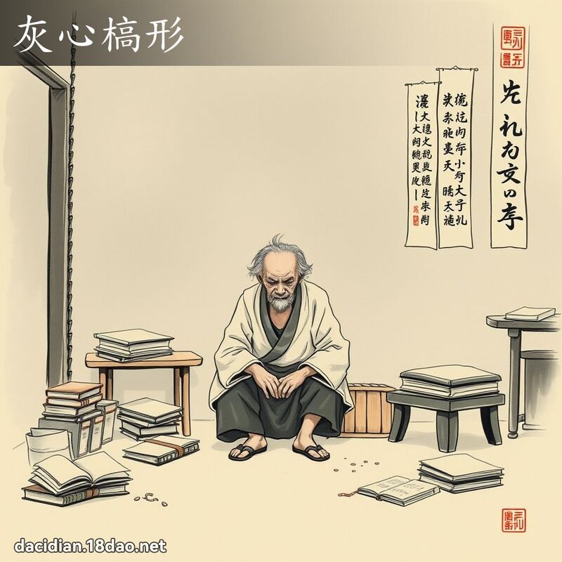 灰心槁形 配图