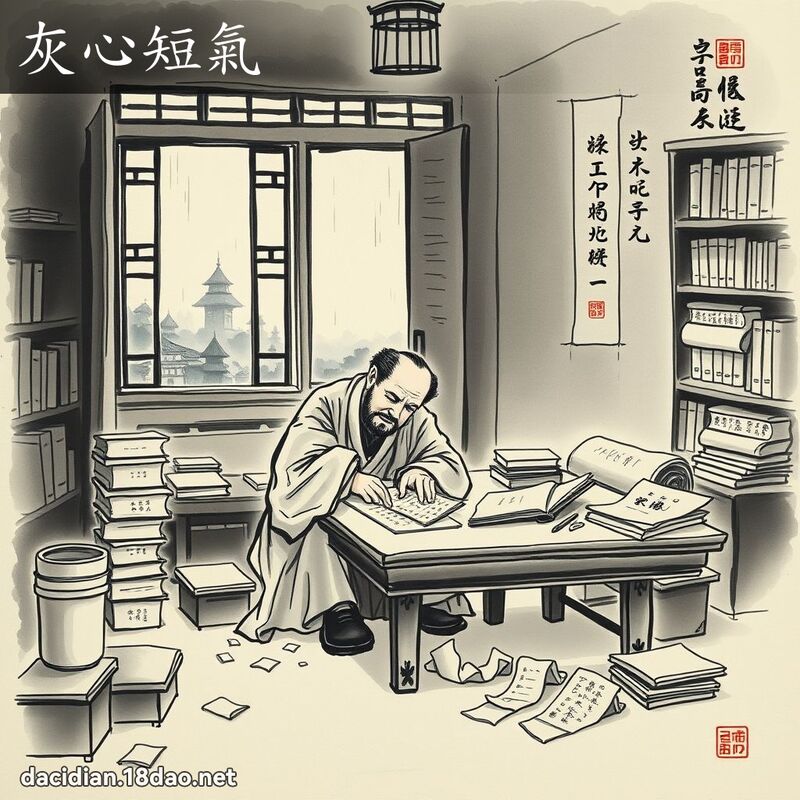 灰心短氣 配图