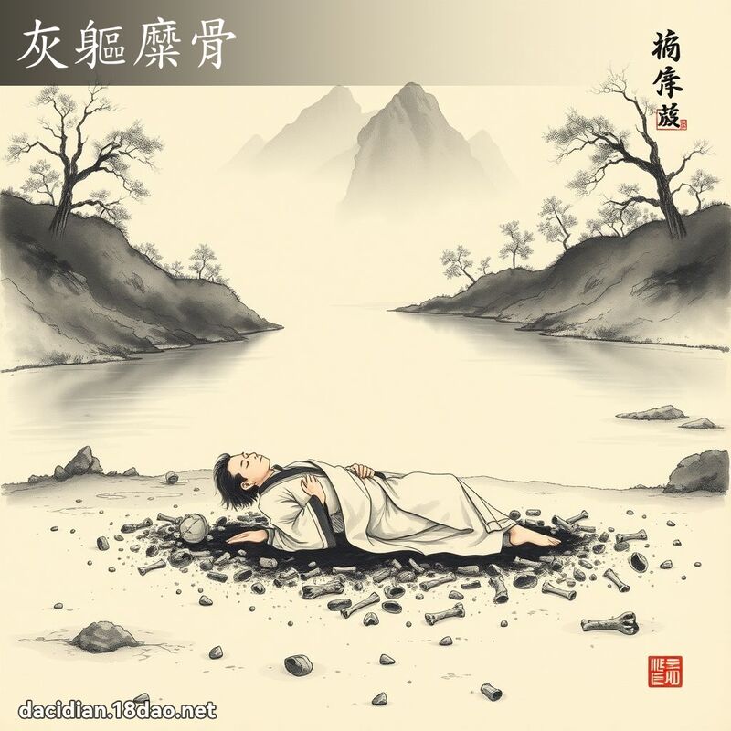 灰軀糜骨 配图