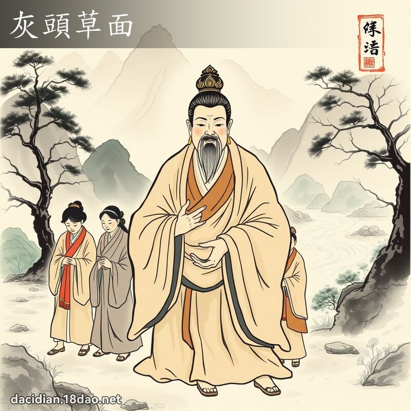 灰頭草面 配图