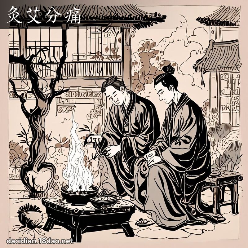 灸艾分痛 配图