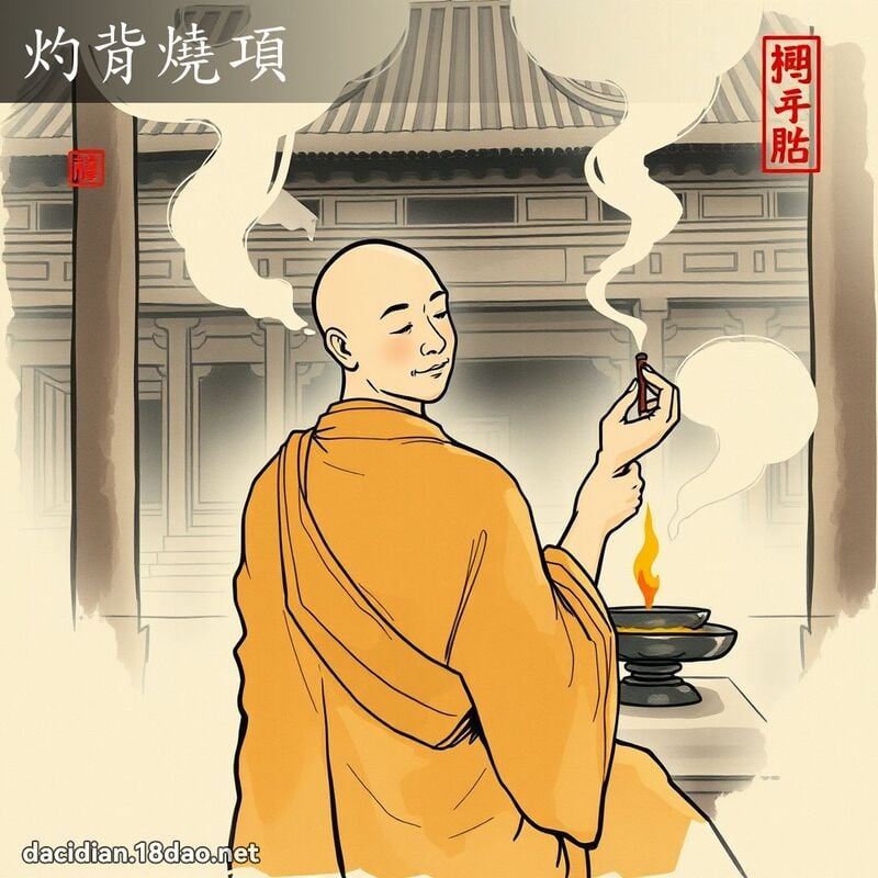 灼背燒項 配图