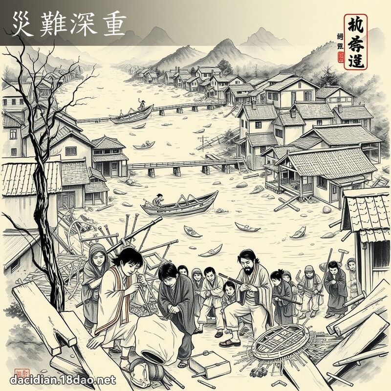 災難深重 配图