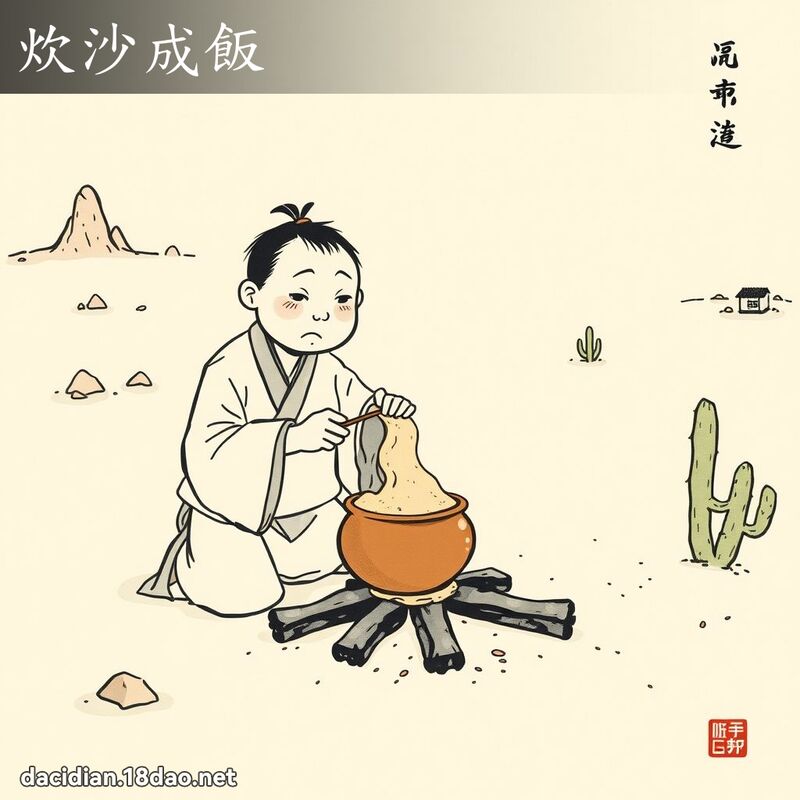 炊沙成飯 配图
