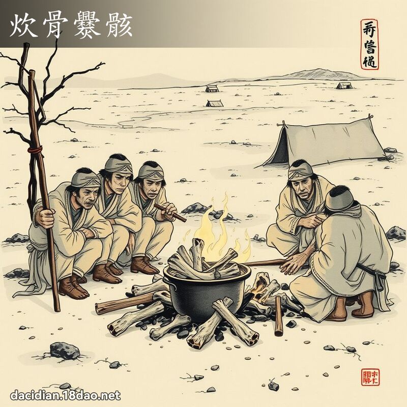 炊骨爨骸 配图