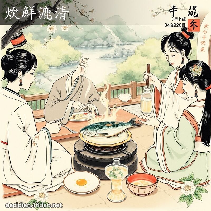 炊鮮漉清 配图
